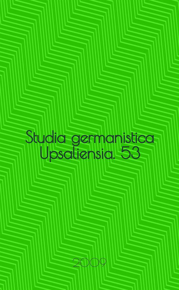 Studia germanistica Upsaliensia. 53 : Walter Kempowskis "Tadell&ouml;ser & Wolff" im Lichte narratologischer Theorien