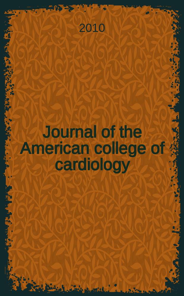Journal of the American college of cardiology : JACC. Vol. 56, № 11
