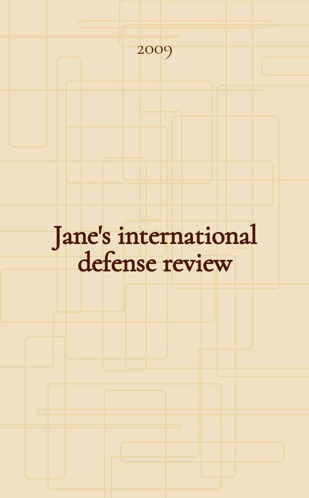 Jane's international defense review : Jane's IDR. Vol. 42, June