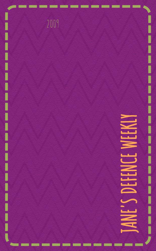 Jane's defence weekly : An intern. Thomson publ. Vol. 46, № 20