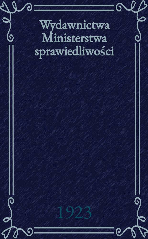 Wydawnictwa Ministerstwa sprawiedliwości : Zbioru ustaw ziem zachodnich. T.10 : Kodeks cywilny
