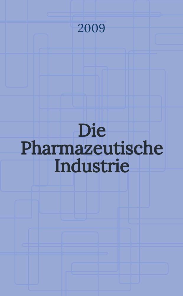 Die Pharmazeutische Industrie : Veröffentlichungen über alle Fragen der Herstellung und des Vertriebs pharmazeutischen Erzeugnisse Mitteilungsorgan des Bundesverbandes der Pharmazeutischen Industrie e. V. zu Frankfurt am Mein. Bd. 71, H. 10