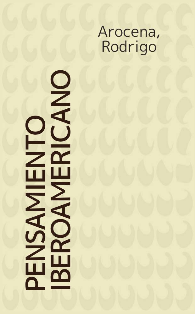 Pensamiento iberoamericano : Rev. de economía política Rev. patrocinada por el Inst. de cooperación iberoamericana (ICI) de España y la Comis. econ. para América latina (CEPAL) de las Naciones Unidas. 2a epoca, 2009, № 2(5) : Innovación y conocimiento = Инновации и знания