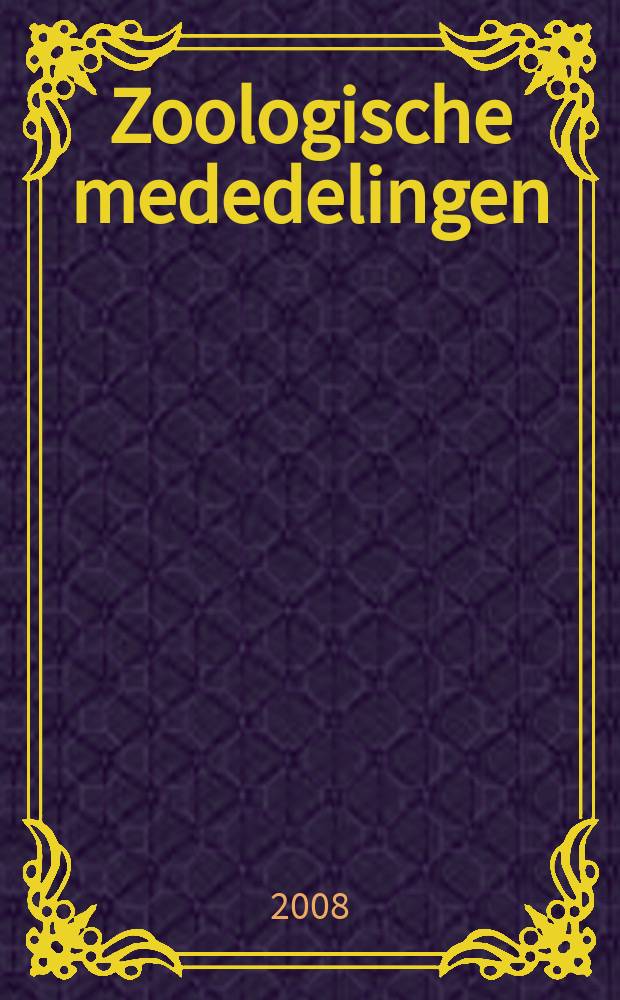 Zoologische mededelingen : Uitg. door het Rijksmuseum van natuurlijke historie te Leiden. 82, №42/53