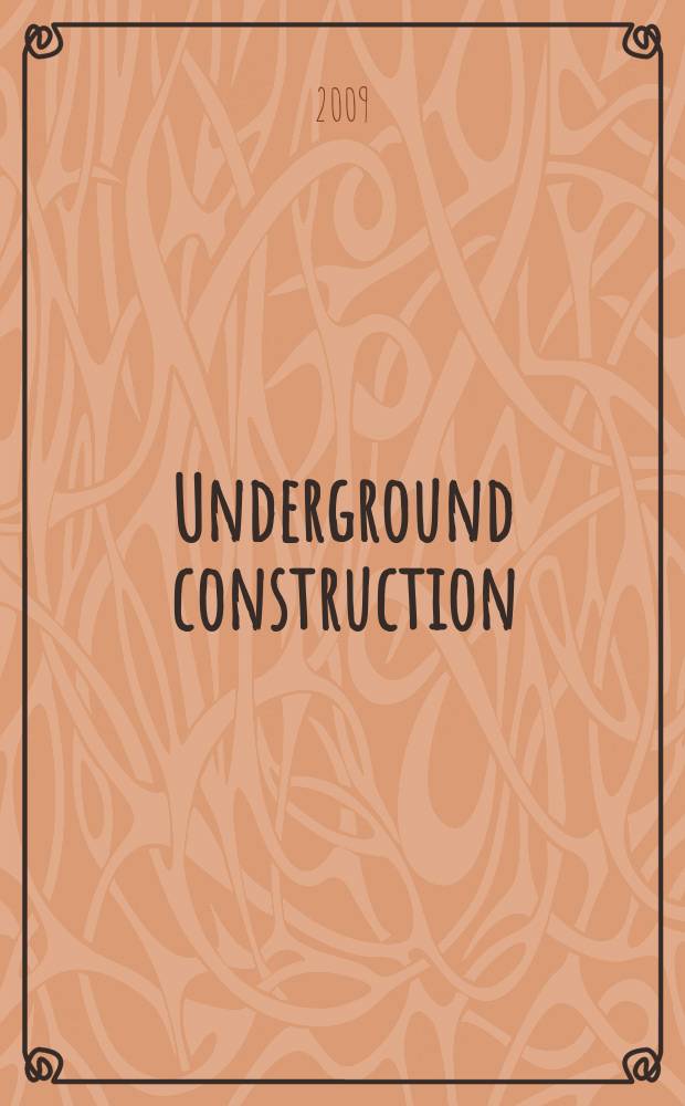 Underground construction : Water, sewer, gas & cable Serving the construction, rehabilitation and remediation professional Form. Pipeline & utilities construction. Vol. 64, № 6