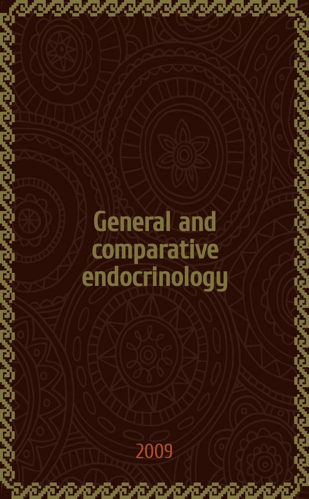 General and comparative endocrinology : An international journal. Vol. 164, № 1