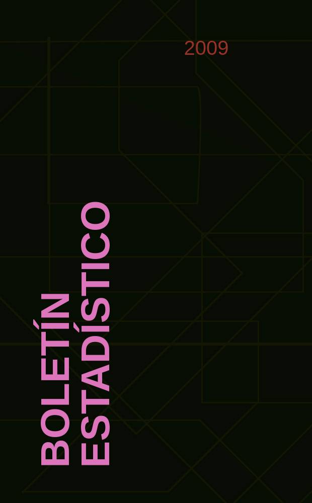 Boletín estadístico : Publicación a cargo de la Gerencia de investigaciones económicas. A. 50 2009, № 6