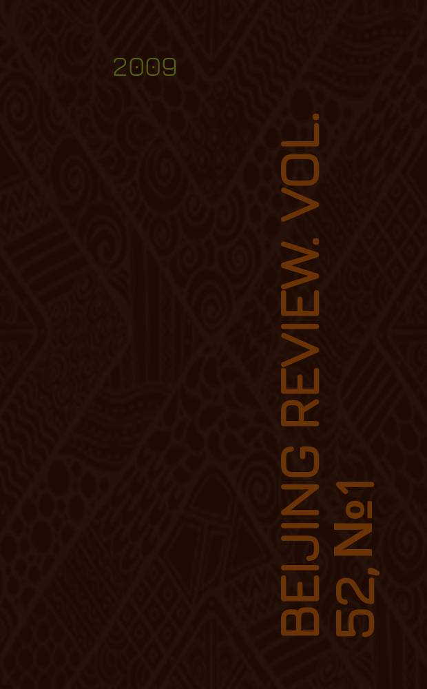 Beijing review. Vol. 52, № 1
