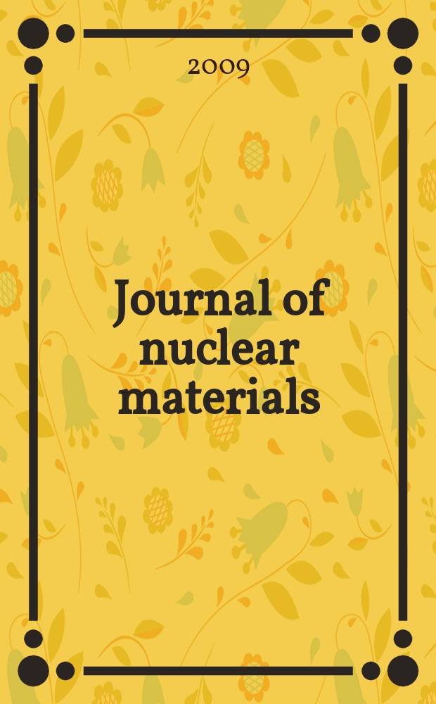 Journal of nuclear materials : A journal on metallurgy, ceramics and solid state physics in the nuclear energy industry. Vol. 390/391 : Plasma-surface interactions 18