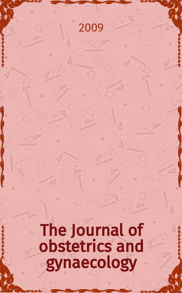 The Journal of obstetrics and gynaecology : The official journal of the Asia and Oceania Federation of obstetrics and gynaecology. Vol. 35, № 3