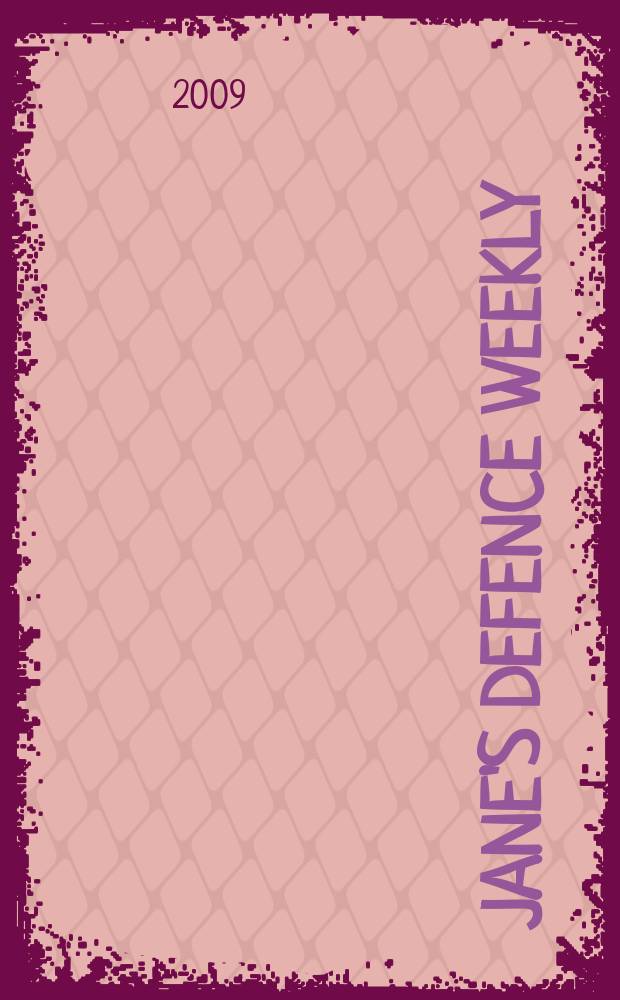 Jane's defence weekly : An intern. Thomson publ. Vol. 46, № 24