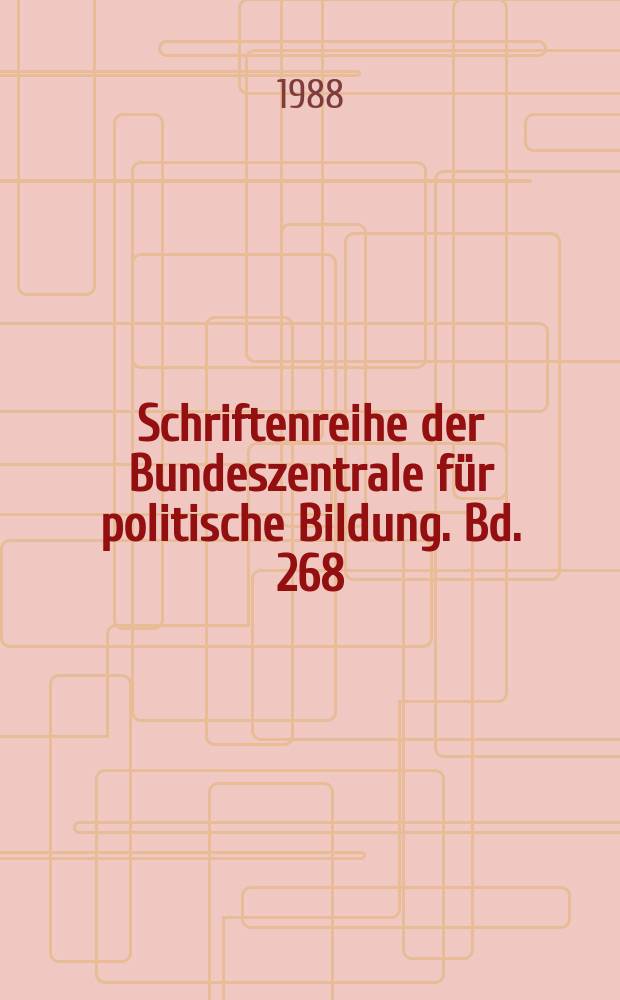 Schriftenreihe der Bundeszentrale für politische Bildung. Bd. 268 : Perspektiven für Sicherheit und Zusammenarbeit in Europa = Перспективы для безопасности и сотрудничества в Европе