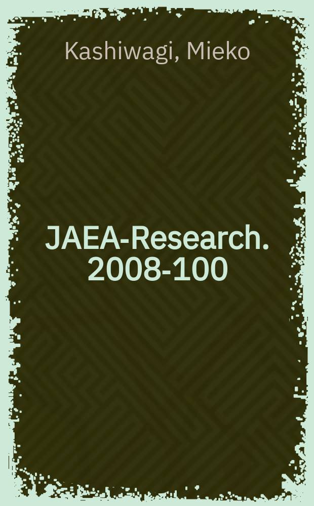 JAEA-Research. 2008-100 : Design study of 500 keV Hˉ accelerator for ITER NB system