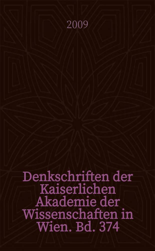 Denkschriften der Kaiserlichen Akademie der Wissenschaften in Wien. Bd. 374 : Byzantinische Epigramme in inschriftlicher &Uuml;berlieferung = Византийские эпиграммы в образах рукописей