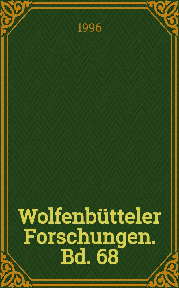 Wolfenbütteler Forschungen. Bd. 68 : Geräuschwelten im deutschen Zeitroman