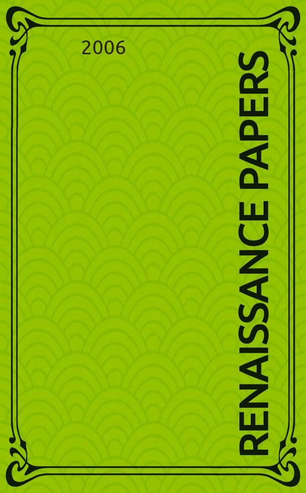 Renaissance papers