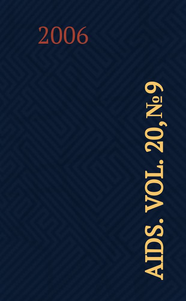 AIDS. Vol. 20, № 9