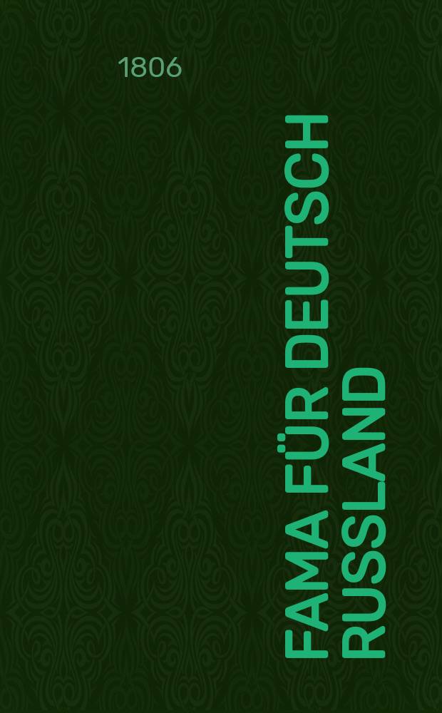 Fama für Deutsch Russland