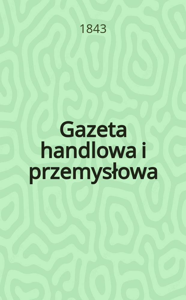Gazeta handlowa i przemysłowa