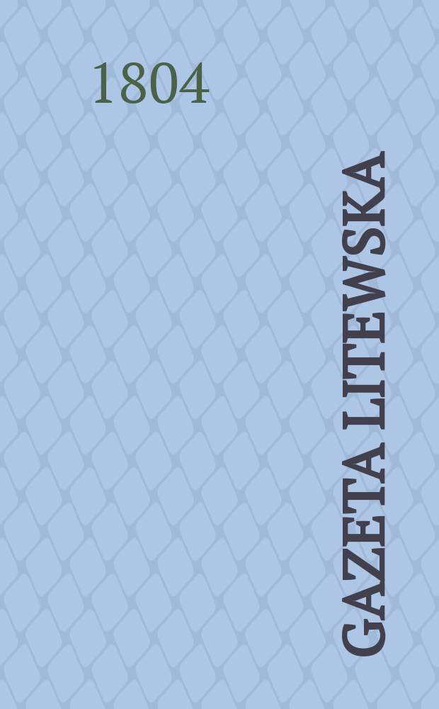 Gazeta Litewska