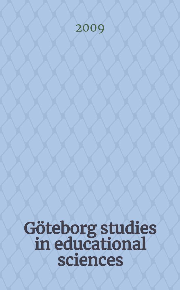 G&ouml;teborg studies in educational sciences : Anpassnig och motst&aring;nd = Адаптация и сопротивление