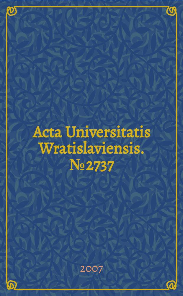 Acta Universitatis Wratislaviensis. № 2737 : Biografia człowieka poszukującego = Биография Клауса Манна