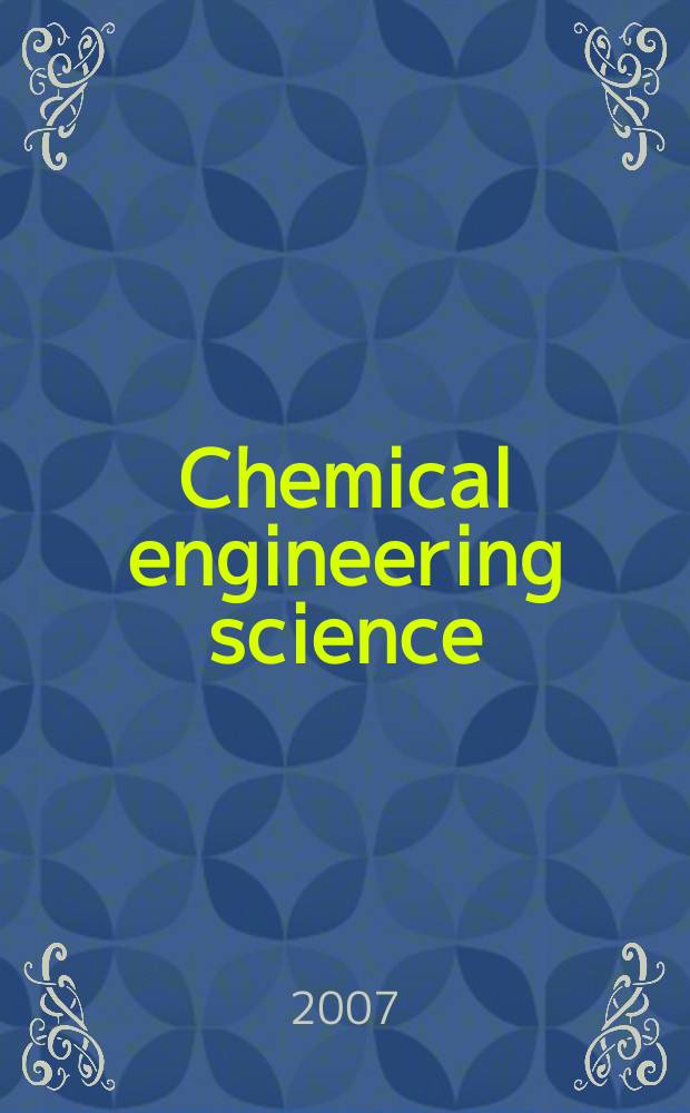 Chemical engineering science : G&eacute;nie chimique. Vol. 62 № 1/2 : Fluidized bed applications