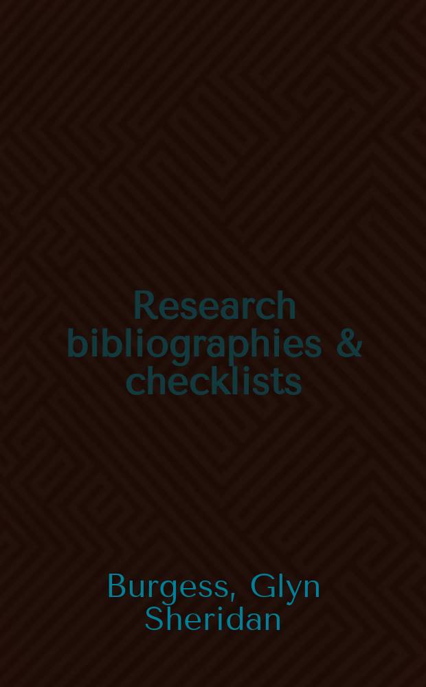 Research bibliographies & checklists : RBC. N.S., 8 : Marie de France = Мария Французская. Аналитическая библиография