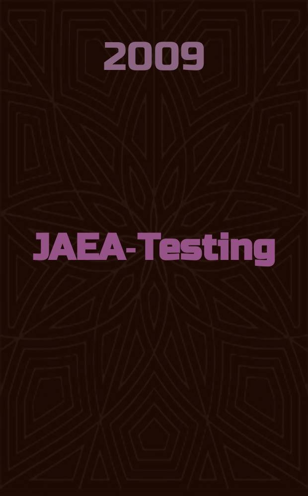 JAEA-Testing