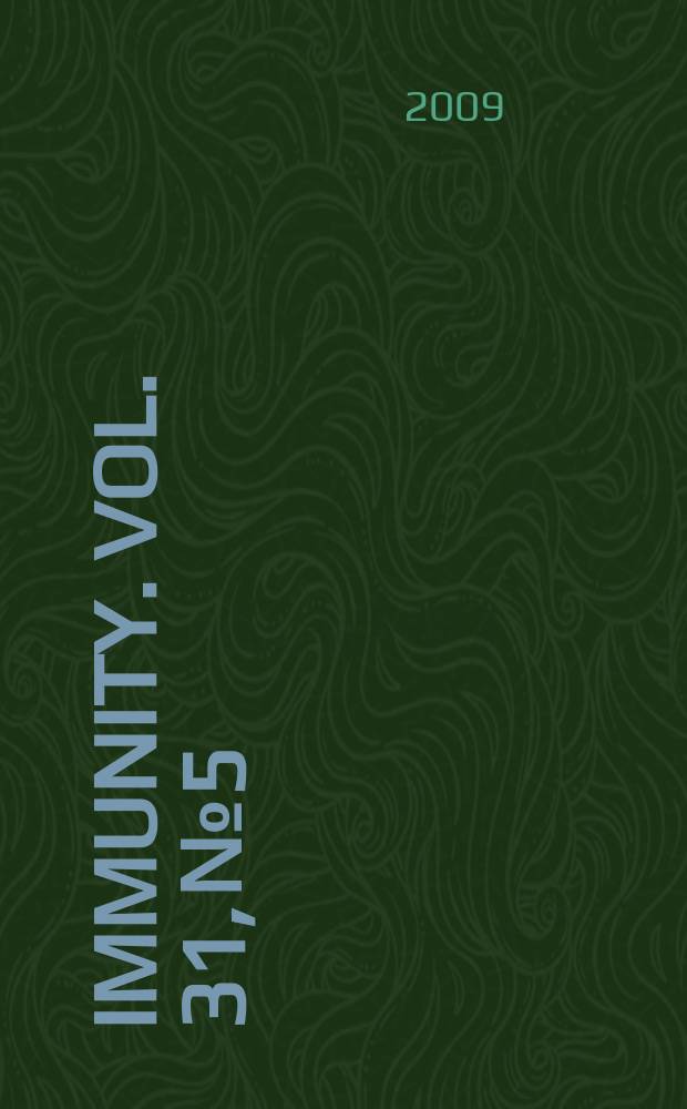 Immunity. Vol. 31, № 5