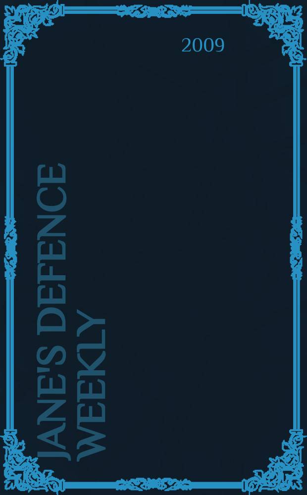 Jane's defence weekly : An intern. Thomson publ. Vol. 46, № 49