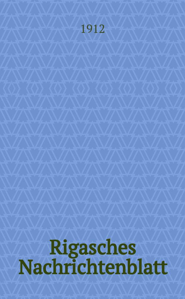 Rigasches Nachrichtenblatt