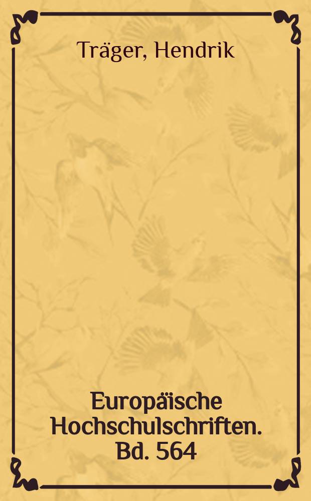 Europ&auml;ische Hochschulschriften. Bd. 564 : Die Oppositionspartei SPD im Bundesrat = Оппозиционная Социалистическая партия Германии в Бундесрате
