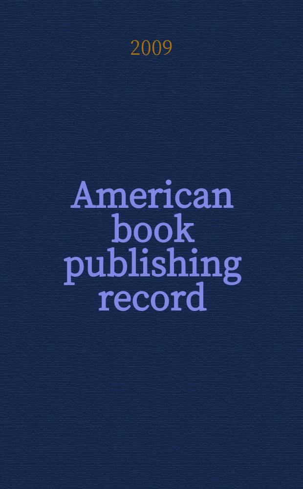 American book publishing record : A record of American book production in ... as catalogued by the Library of Congress and annotated by Publishers' weekly in the monthly issues of the American book publishing record Arranged by subject according to the Dewey decimal classification and indexed by author and by title. Vol. 50, № 7