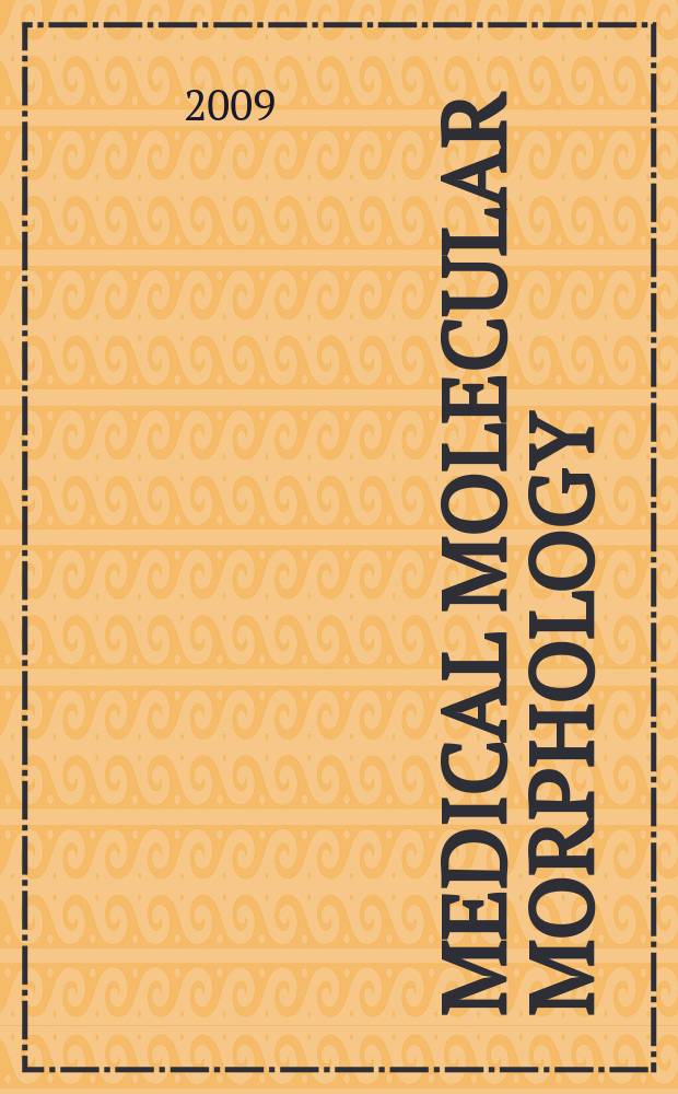 Medical molecular morphology : Formerly Medical electron microscopy Official journal of the Japan society for clinical molecular morphology. Vol. 42, № 4