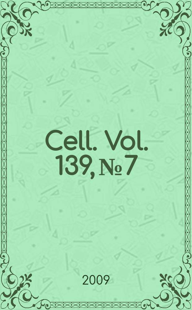Cell. Vol. 139, № 7