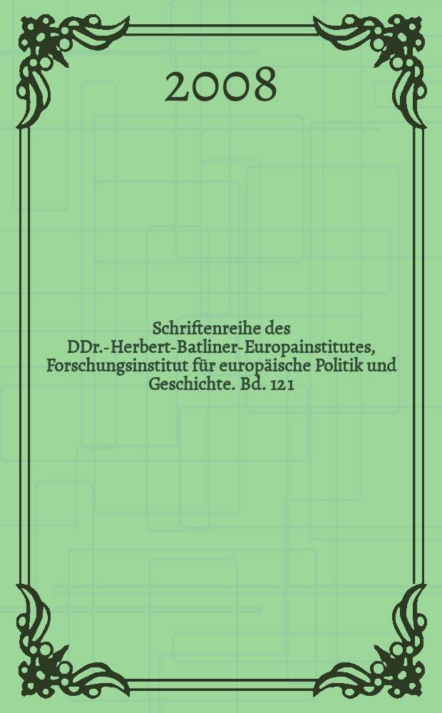 Schriftenreihe des DDr.-Herbert-Batliner-Europainstitutes, Forschungsinstitut für europäische Politik und Geschichte. Bd. 12 [1] : Österreich im Europarat, 1956-2006 = Австрия в Совете Европы, 1956-2006: результат 50-летнего единства