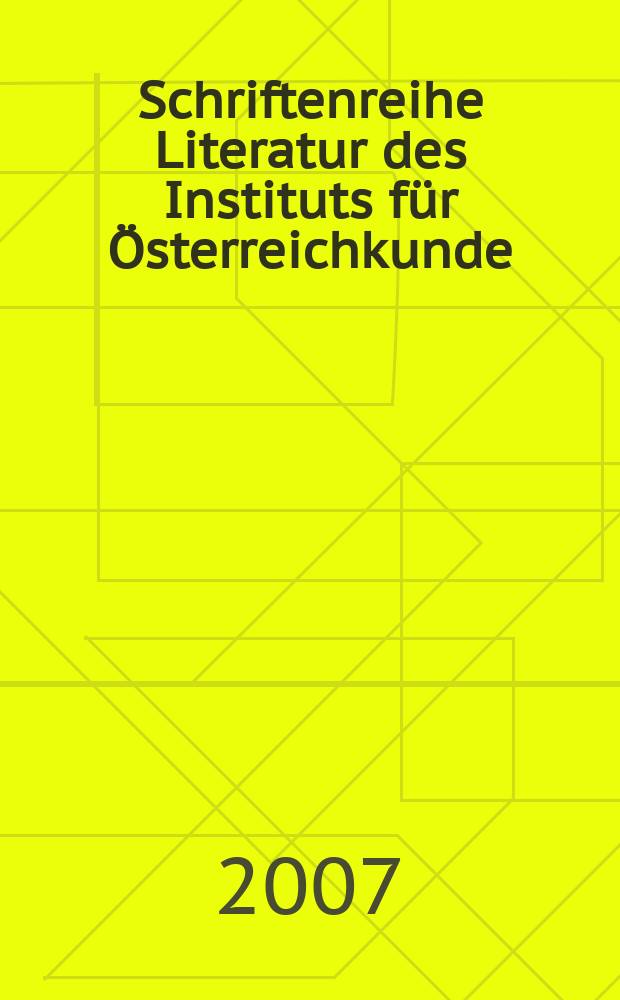 Schriftenreihe Literatur des Instituts für Österreichkunde : nützliche Handreichungen zur österreichischen Gegenwartsliteratur. Bd. 18 : Ingeborg Bachmann = Ингеборг Бахман