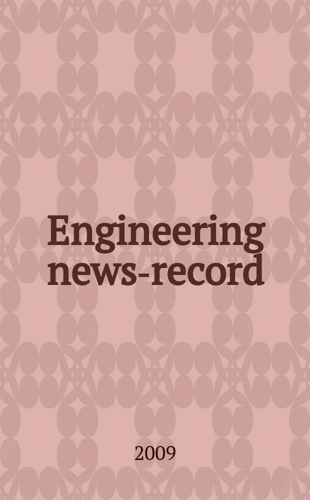 Engineering news-record : Devoted to civil engineering and contracting. Vol. 263, № 18