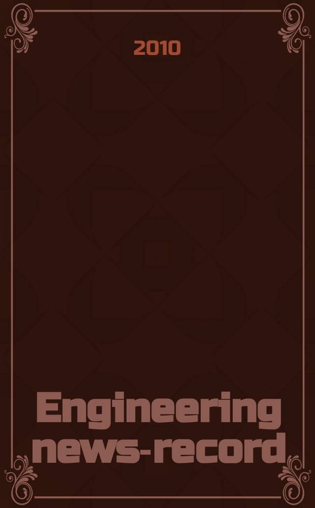 Engineering news-record : Devoted to civil engineering and contracting. Vol. 264, № 2