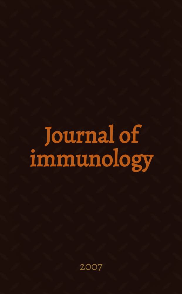 Journal of immunology : Publ. monthly by the American association of immunologists. Vol.178, № 6