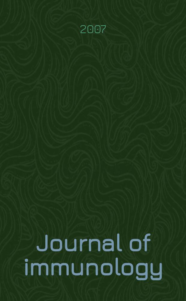 Journal of immunology : Publ. monthly by the American association of immunologists. Vol.178, № 7