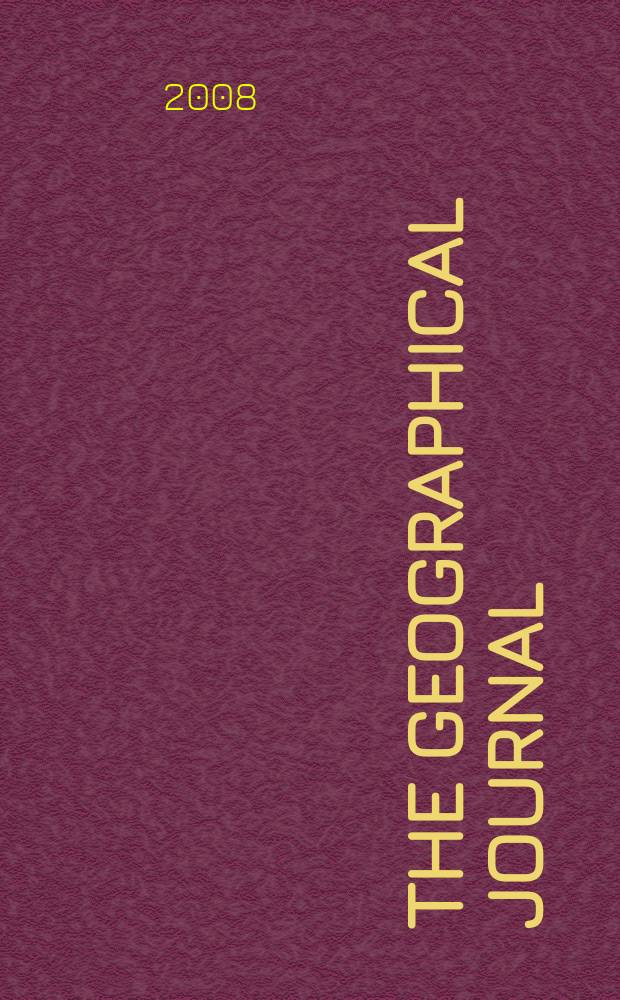 The Geographical journal : Including the Proceedings of the r. Geographical society. Vol. 174, pt. 2 : Value chains and the geographies of wine production and consumption = Стоимостные цепочки и география производства вин и потребления