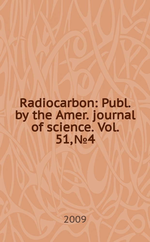 Radiocarbon : Publ. by the Amer. journal of science. Vol. 51, № 4 : IntCal09: calibration issue