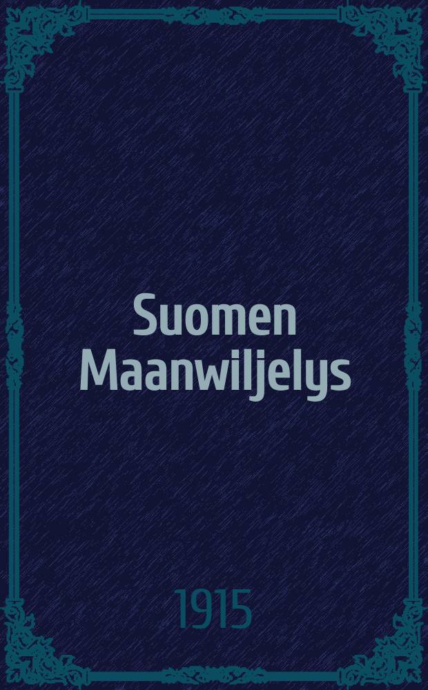 Suomen Maanwiljelys