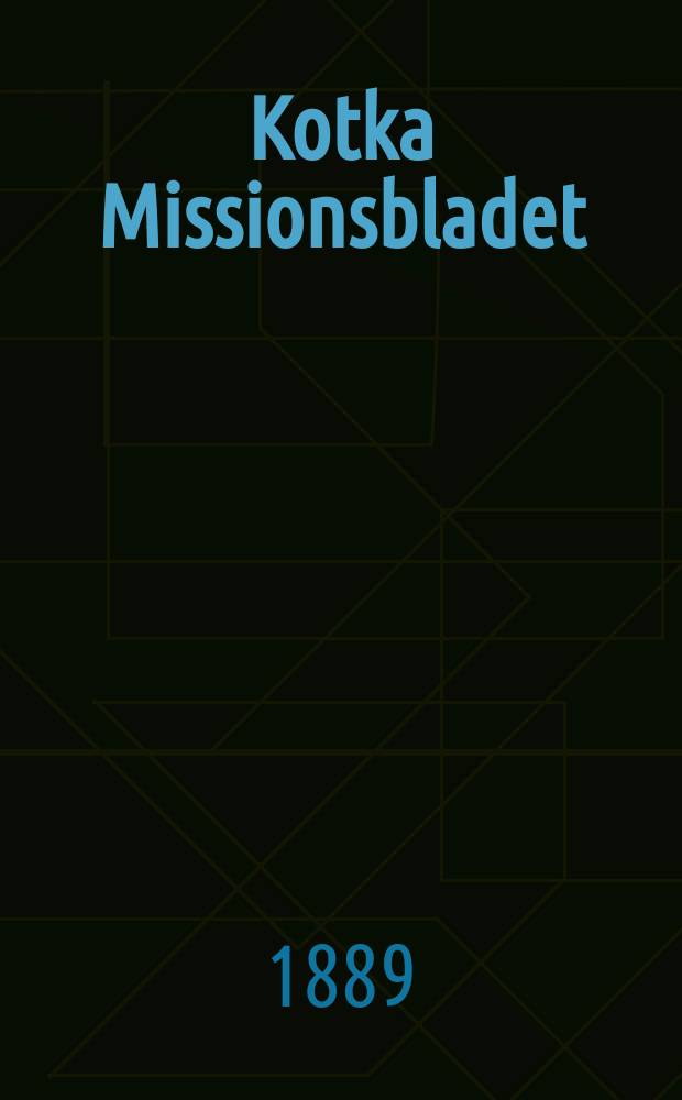Kotka Missionsbladet