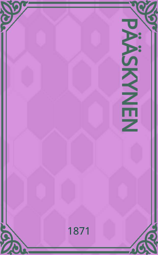 P&auml;&auml;skynen