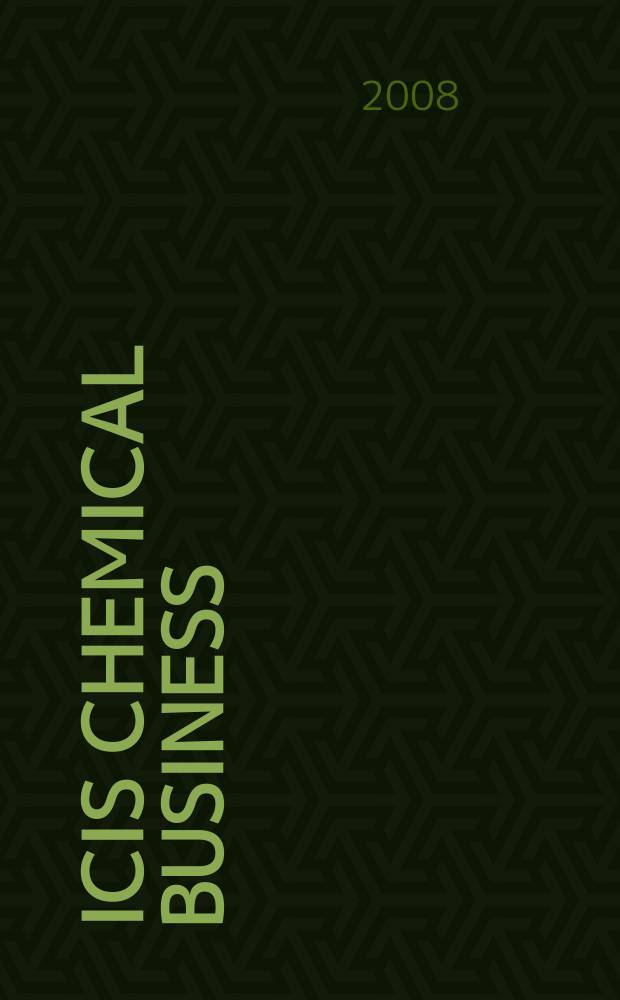 ICIS chemical business : regional intelligence global analysis. Vol. 274, № 2