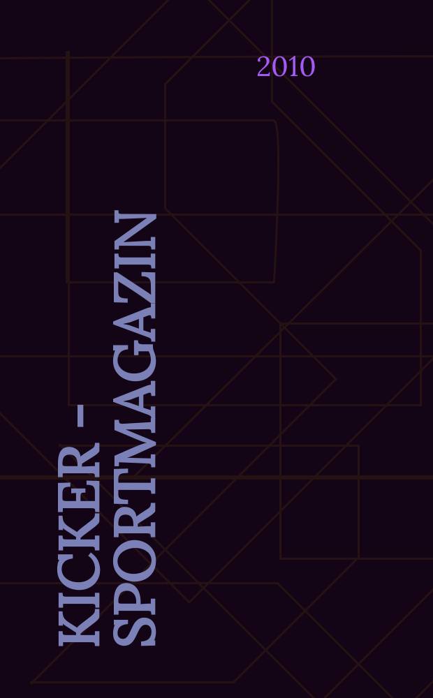 Kicker - Sportmagazin : Deutschlands grösste Sportzeitung. 2010, № 20