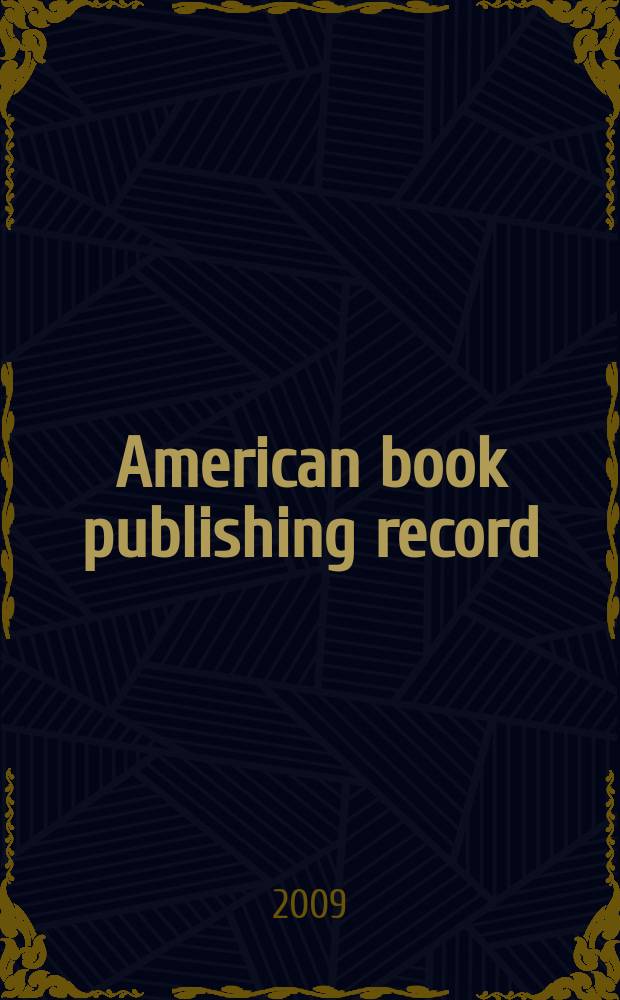 American book publishing record : A record of American book production in ... as catalogued by the Library of Congress and annotated by Publishers' weekly in the monthly issues of the American book publishing record Arranged by subject according to the Dewey decimal classification and indexed by author and by title. Vol. 50, № 11